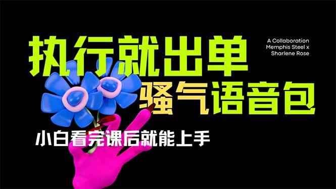 （14170期）爆火全网的开车导航骚气语音包,只要执行就出单，小白看完课程就能实操…9-enhui99