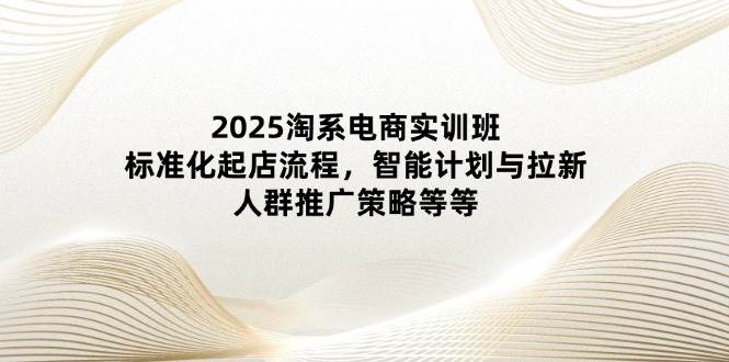 （14522期）2025淘系电商实训班：标准化起店流程，智能计划与拉新，人群推广策略等等9-enhui99