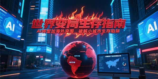 图片[1]9-（15220期）付费文章《世界变局生存指南，AI转型加海外突围，破解小城市生存陷阱》9-enhui99