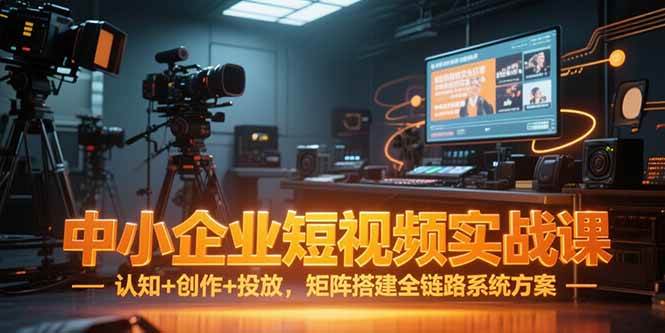 图片[1]9-（15249期）中小企业短视频实战课，认知+创作+投放，矩阵搭建全链路系统方案9-enhui99