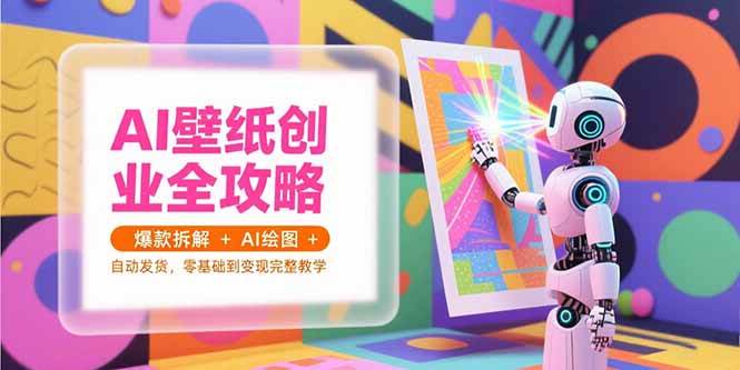 图片[1]9-（15312期）AI壁纸创业全攻略，爆款拆解+AI绘图+自动发货，零基础到变现完整教学9-enhui99