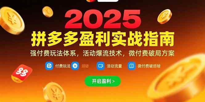 图片[1]9-（15357期）拼多多盈利实战指南，强付费玩法，活动爆流技术，微付费破局方案(更新7月)9-enhui99