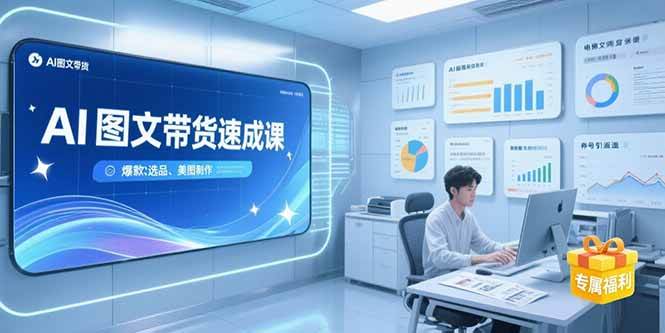 图片[1]9-（15416期）AI图文带货速成课，养号引流秘籍，爆款选品策略，美图制作全流程9-enhui99