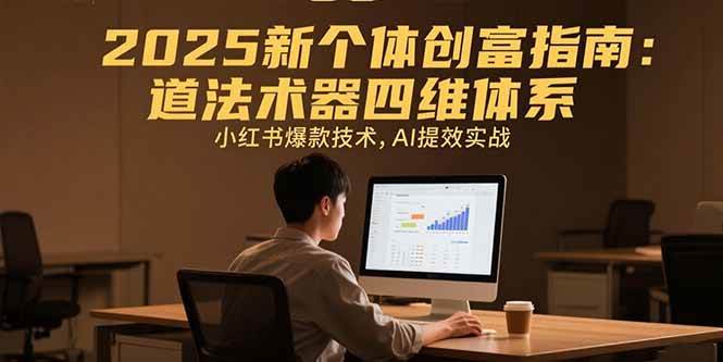 图片[1]9-（15477期）2025新个体创富指南：道法术器四维体系，小红书爆款技术，AI提效实战9-enhui99