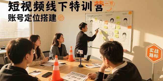 图片[1]9-（15707期）短视频线下特训营：账号定位搭建/口播号拍摄剪辑/直播间流量入口/变现实战9-enhui99
