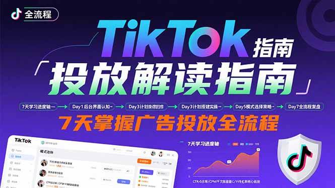 图片[1]9-（15753期）TikTok投放解读指南：后台操作/计划建立/模式选择，7天掌握广告投放全流程9-enhui99