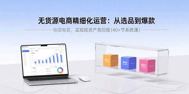 图片[1]9-（15896期）无货源电商精细化运营：从选品到爆款，实现轻资产高回报(40+节系统课)9-enhui99