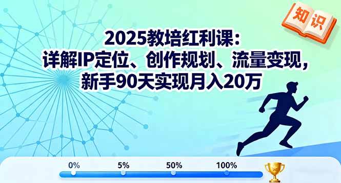 图片[1]9-（16178期）2025教培红利课：详解IP定位、创作规划、流量变现，新手90天实现月入20万9-enhui99