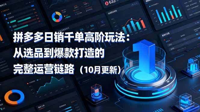 （16404期）拼多多日销千单高阶玩法：从选品到爆款打造的完整运营链路（10月更新）9-enhui99
