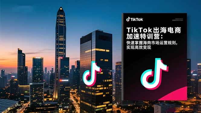 图片[1]9-（16535期）TikTok出海电商加速特训营：快速掌握海外市场运营规则，实现高效变现9-enhui99