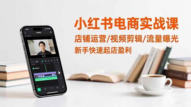 （16536期）小红书电商实战课：店铺运营/视频剪辑/流量曝光，新手快速起店盈利9-enhui99