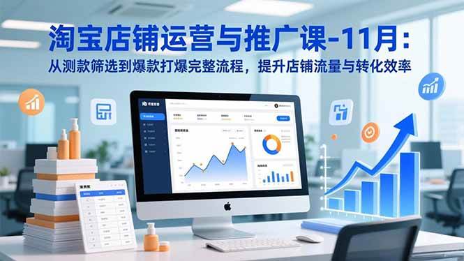 图片[1]9-（16714期）淘宝店铺运营与推广课-11月：从测款筛选到爆款打爆完整流程，提升店铺流量与转化效率9-enhui99