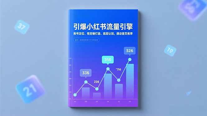 （16744期）引爆小红书流量引擎，账号定位、视觉锤打造、底层认知，撬动首页推荐9-enhui99