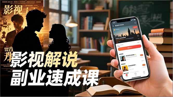 （16740期）Tk影视解说副业速成课，软件安装、全流程实操、爆款预设，新手两周变现9-enhui99
