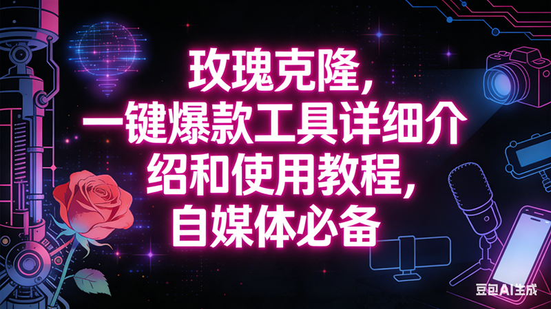 (16811期)玫瑰克隆工具,自媒体必备神器,一键爆款,详细介绍和使用教程9-enhui99