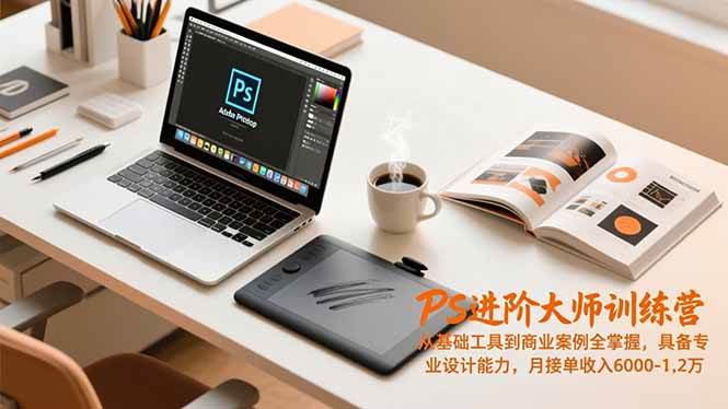 图片[1]9-（16868期）PS进阶大师训练营，从基础工具到商业案例全掌握，具备专业设计能力，月接单收入6000-1.2万9-enhui99