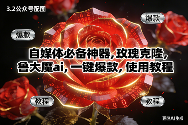 图片[1]9-（16919期）玫瑰克隆神器，ai鲁大魔，自媒体必备软件，一键爆款工具，详细教程9-enhui99