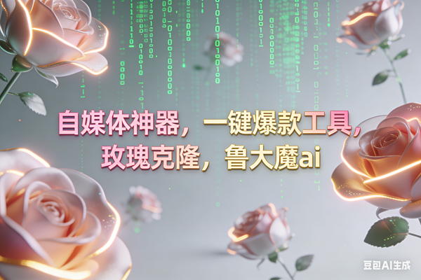 图片[1]9-（16957期）ai鲁大魔，自媒体必备的软件，玫瑰克隆神器，一键爆款，详细教程9-enhui99
