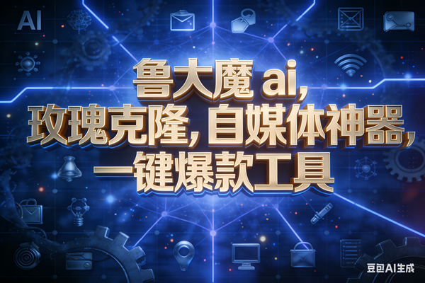 图片[1]9-（17010期）玫瑰克隆神器，ai鲁大魔，自媒体必备神器，一键爆款，详细教程9-enhui99