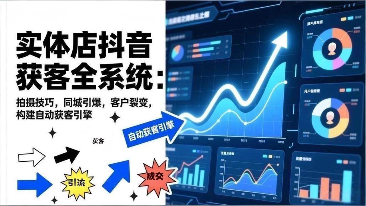 图片[1]9-（17090期）2026实体店抖音获客全系统：拍摄技巧，同城引爆，客户裂变，构建自动获客引擎9-enhui99