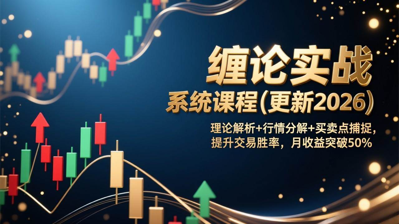 图片[1]9-（17136期）缠论实战系统课程(更新2026)，理论解析+行情分解+买卖点捕捉，提升交易胜率，月收益突破50%9-enhui99