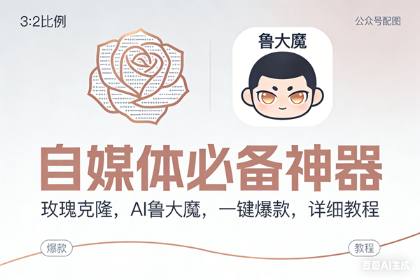 图片[1]9-（17170期）玫瑰克隆神器，ai鲁大魔，自媒体必备工具，一键爆款神器，详细教程。9-enhui99