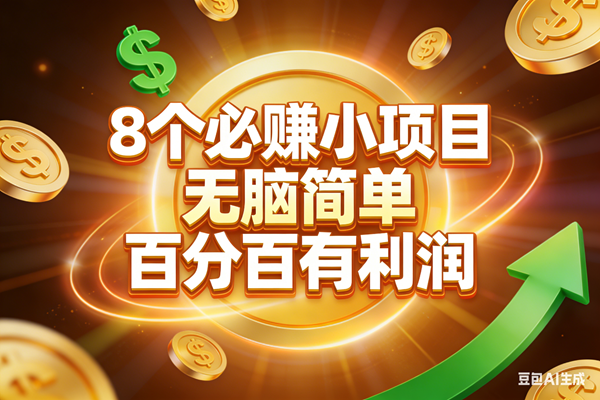 （17178期）10个必赚小项目，无脑简单，百分百有利润，副业首选，日入200+9-enhui99