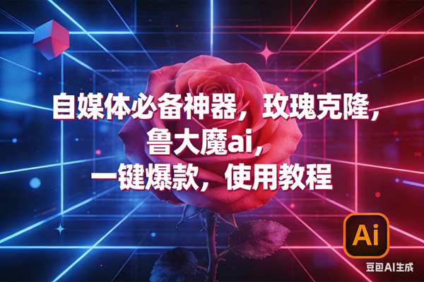 （17285期）玫瑰克隆神器，ai鲁大魔，自媒体必备工具，一键爆款神器，详细教程。9-enhui99