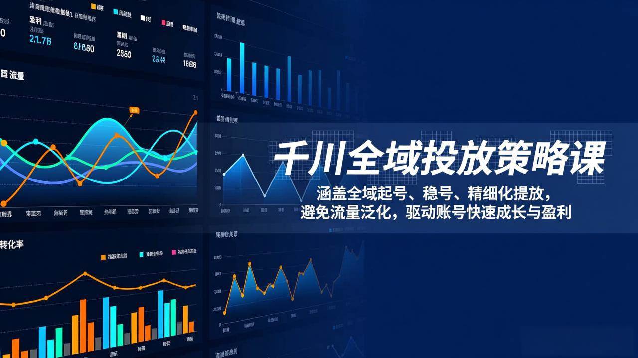（17285期）千川全域投放策略课：涵盖全域起号、稳号、精细化投放，避免流量泛化，驱动账号快速成长与盈利9-enhui99