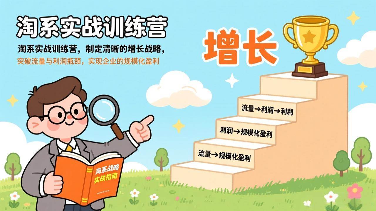 图片[1]9-（17325期）淘系实战训练营(更新)，制定清晰的增长战略，突破流量与利润瓶颈，实现企业的规模化盈利9-enhui99