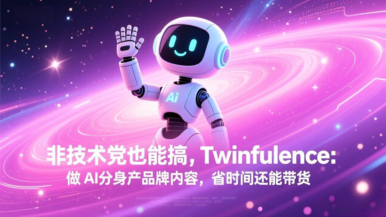 （17381期）非技术党也能搞!Twinfluence:做 AI 分身产品牌内容,省时间还能带货9-enhui99