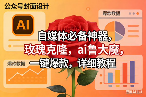 (17393期)玫瑰克隆神器,ai鲁大魔,自媒体必备工具,一键爆款神器,详细教程。9-enhui99