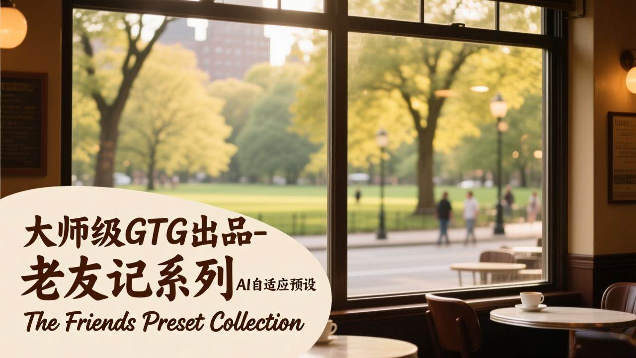 (17403期)大师级GTG出品-老友记系列AI自适应预设The Friends Preset Collection9-enhui99