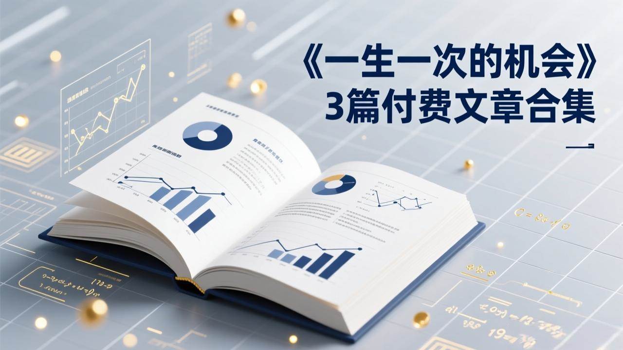 图片[1]9-（17456期）付费文章合集《一生一次的机会》3篇，一个系统性、一次性、独家性的透剧9-enhui99